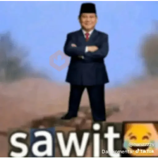 Prabowo Meme 🌴 sticker 15