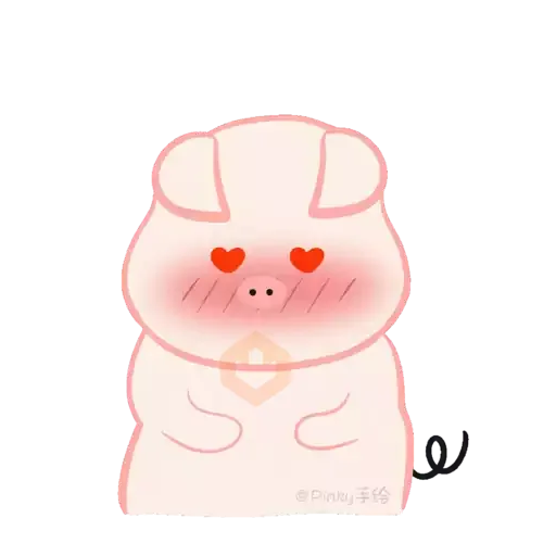傻猪猪日常 sticker 13