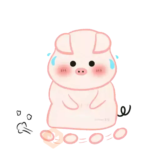 傻猪猪日常 sticker 11