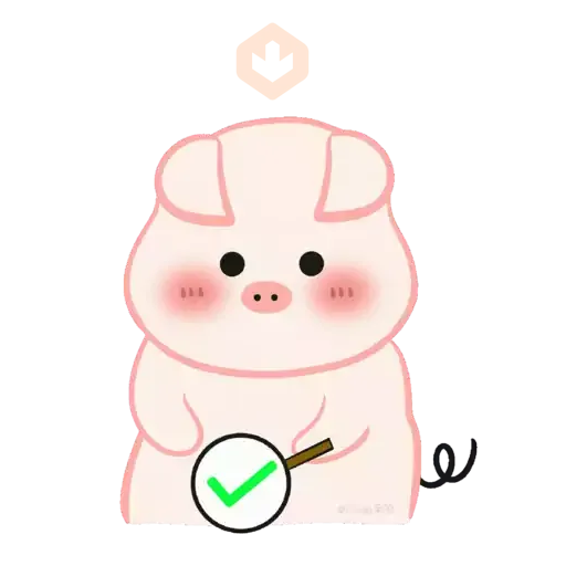傻猪猪日常 sticker 15