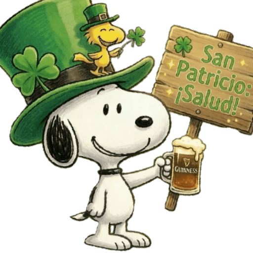San Patricio Snoopy 🍀☘️ preview
