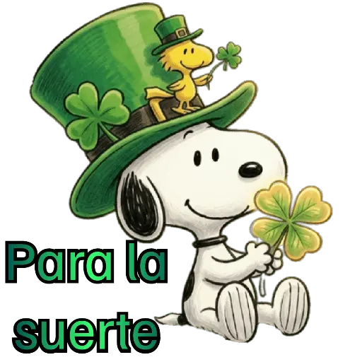 San Patricio Snoopy 🍀☘️
