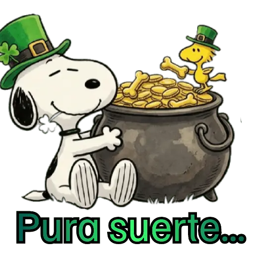 San Patricio Snoopy 🍀☘️