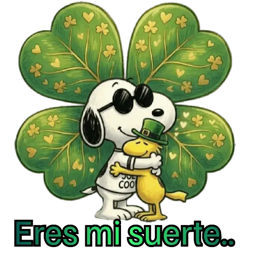 San Patricio Snoopy 🍀☘️