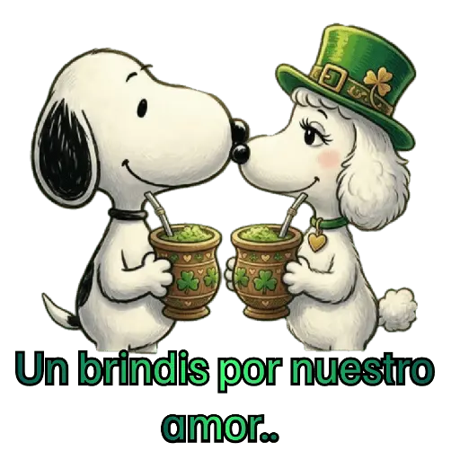 San Patricio Snoopy 🍀☘️