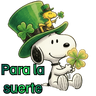 San Patricio Snoopy 🍀☘️