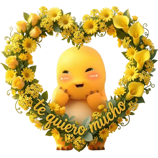 Nailong flores amarillas 🌻💛🌼