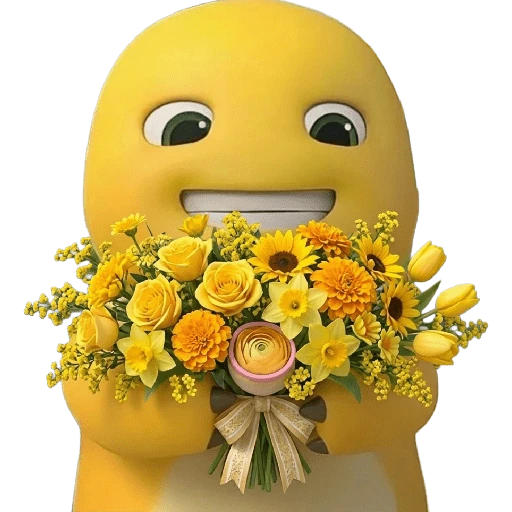 Nailong flores amarillas 🌻💛🌼