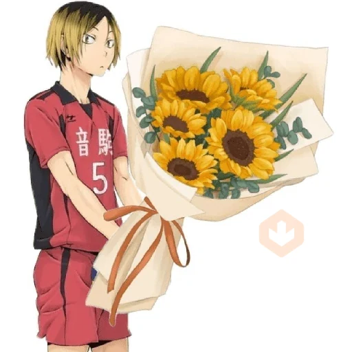 🧿Flores Amarillas Anime🌻🌱🌻 sticker 13