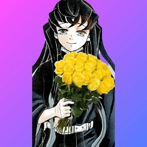 🧿Flores Amarillas Anime🌻🌱🌻 sticker 11