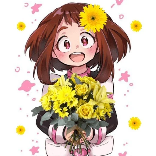 🧿Flores Amarillas Anime🌻🌱🌻 sticker 15