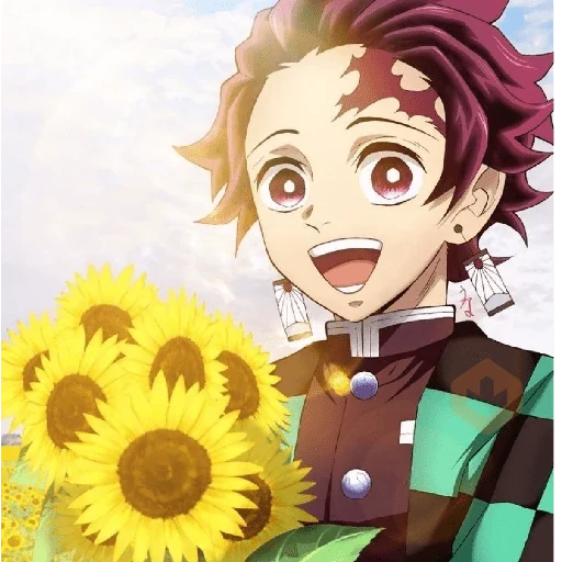 🧿Flores Amarillas Anime🌻🌱🌻 sticker 25