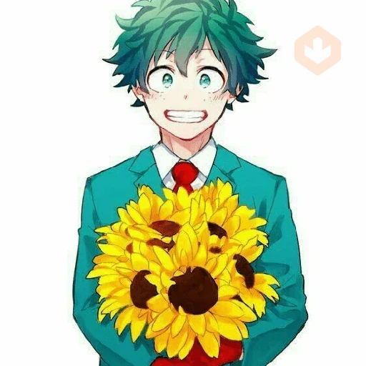🧿Flores Amarillas Anime🌻🌱🌻 sticker 16