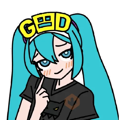 Anime 🌺 Hatsune Miku Tss 💖 sticker 11