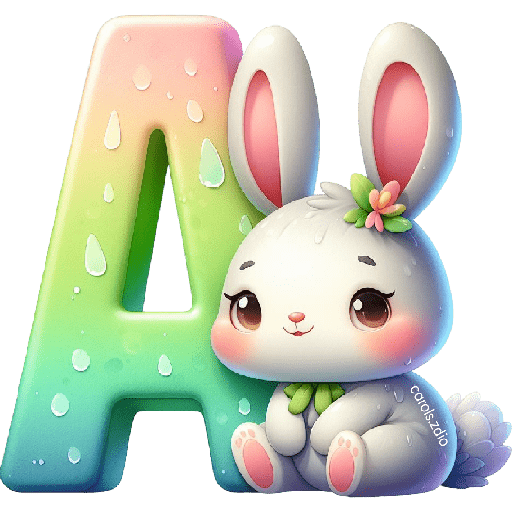 LETRAS INICIALES PASCUA 🐇🥚🌸 preview