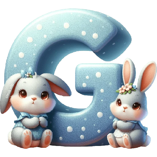LETRAS INICIALES PASCUA 🐇🥚🌸
