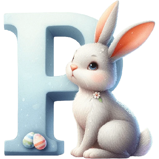 LETRAS INICIALES PASCUA 🐇🥚🌸