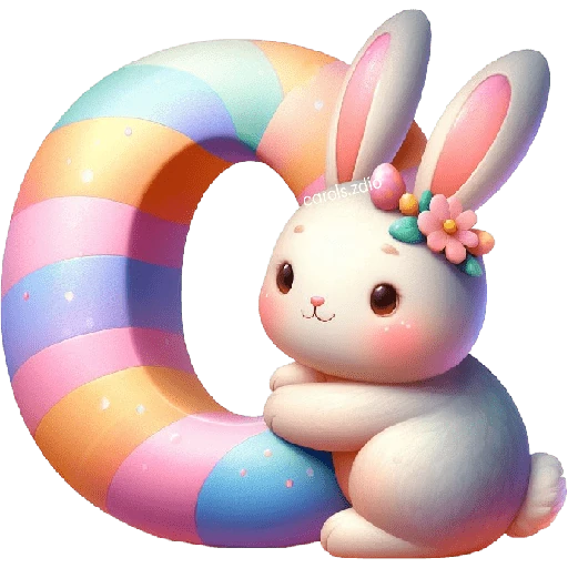 LETRAS INICIALES PASCUA 🐇🥚🌸