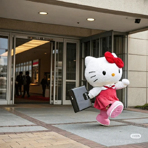 Hello Kitty en la Oficina🐱🔥✨