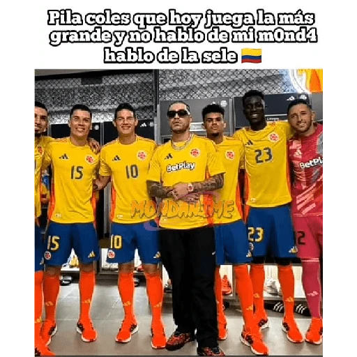 La selección colombia😍🙏