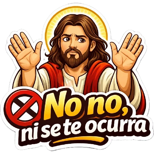 Jesús en Semana Santa 👀⛪ sticker 11
