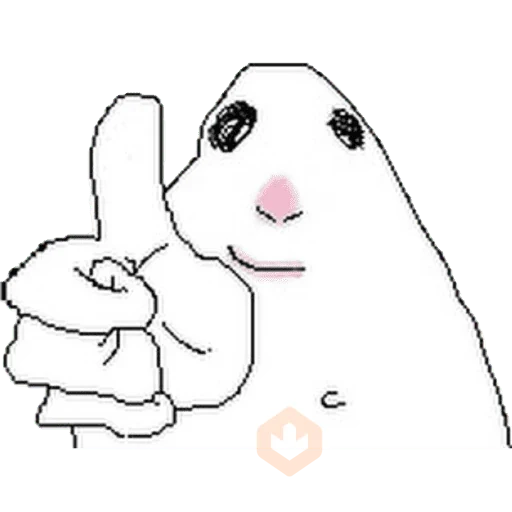 Hamster sticker 14