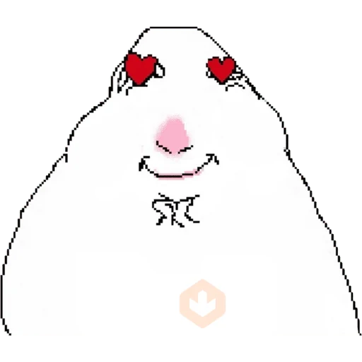 Hamster sticker 25