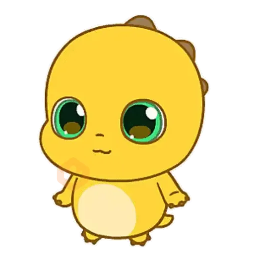 Nailong Dino Kuning 🦖 #9 sticker 12