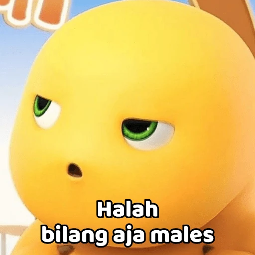 Dino Kuning Ngambek 💔