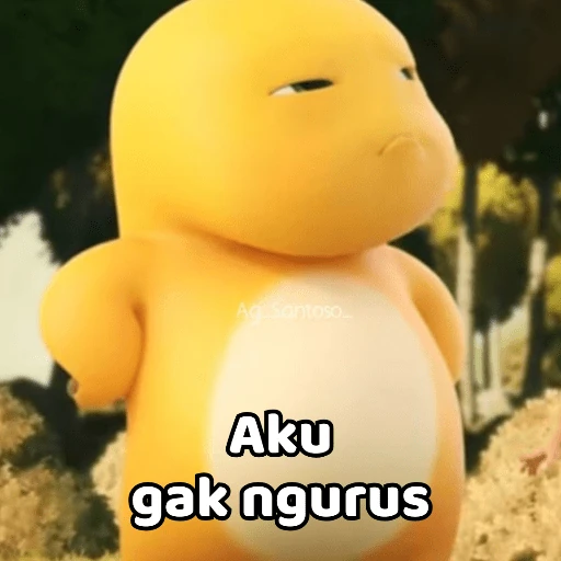 Dino Kuning Ngambek 💔
