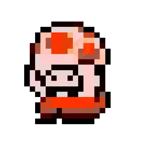 Mario bros emojis pixel sticker 20