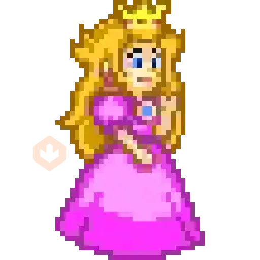 Mario bros emojis pixel sticker 23