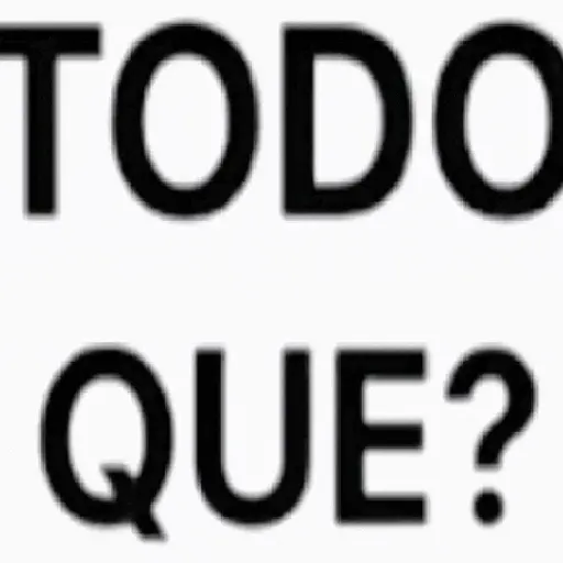TODO QUÉ❓TODO ROJO❗