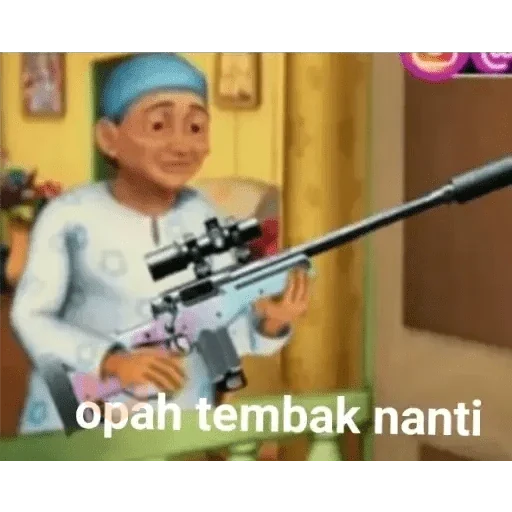 Upin Ipin Plenger sticker 13