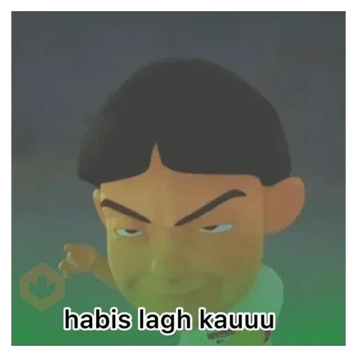 Upin Ipin Plenger sticker 15