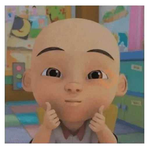 Upin Ipin Plenger sticker 16