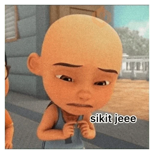 Upin Ipin Plenger sticker 18