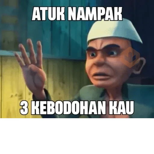Upin Ipin Plenger sticker 14