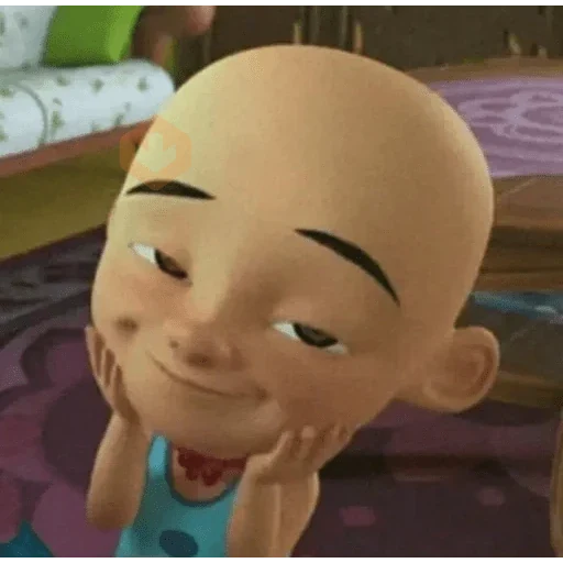 Upin Ipin Plenger sticker 30