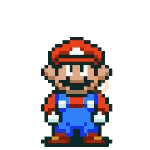 Pixel Mario sticker 13