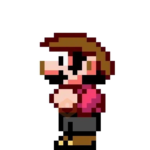 Pixel Mario sticker 12