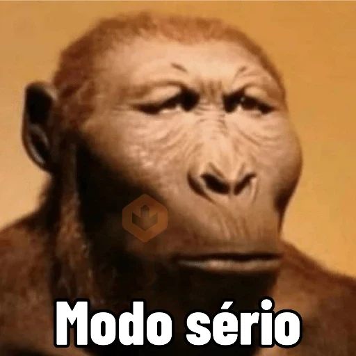 Memes de Macacos de todo tipo sticker 25