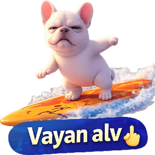 Pibble Perro Surfero Tiktok 🐶