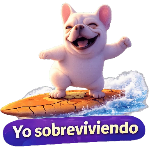 Pibble Perro Surfero Tiktok 🐶