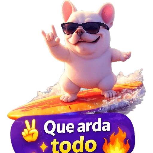 Pibble Perro Surfero Tiktok 🐶