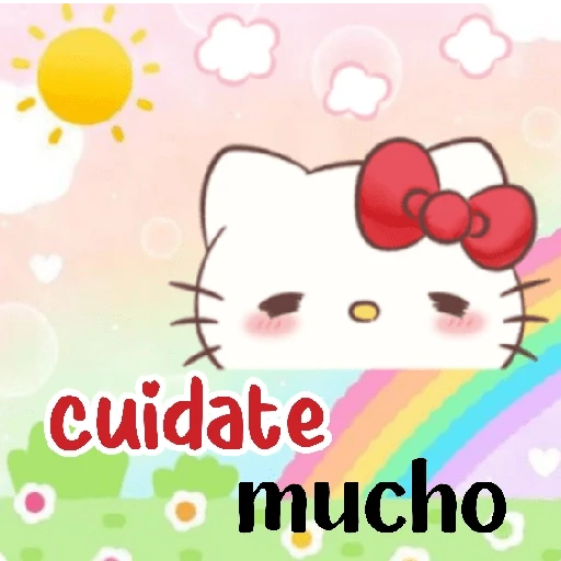 Hello Kitty Good Vibes 🌈