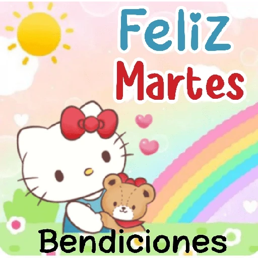 Hello Kitty Good Vibes 🌈
