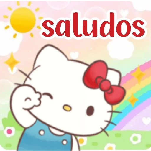 Hello Kitty Good Vibes 🌈
