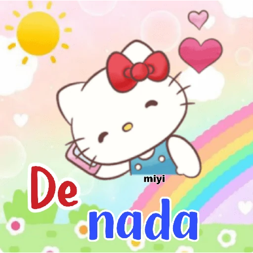 Hello Kitty Good Vibes 🌈