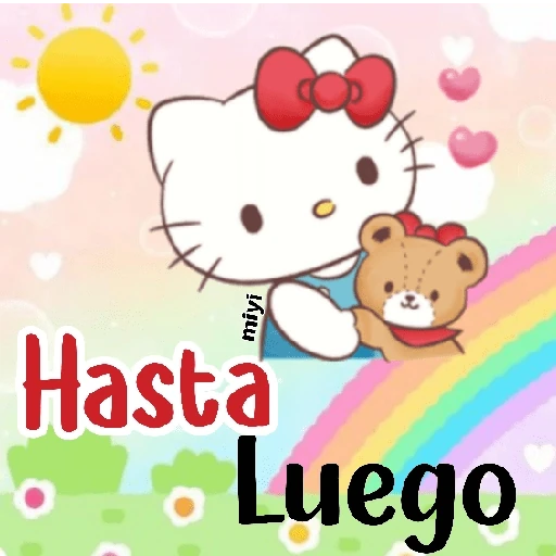 Hello Kitty Good Vibes 🌈